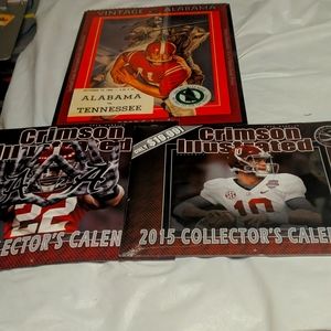 BUNDLE DEAL 3 ALABAMA COLLECTORS CALENDRRS 1 PRICE